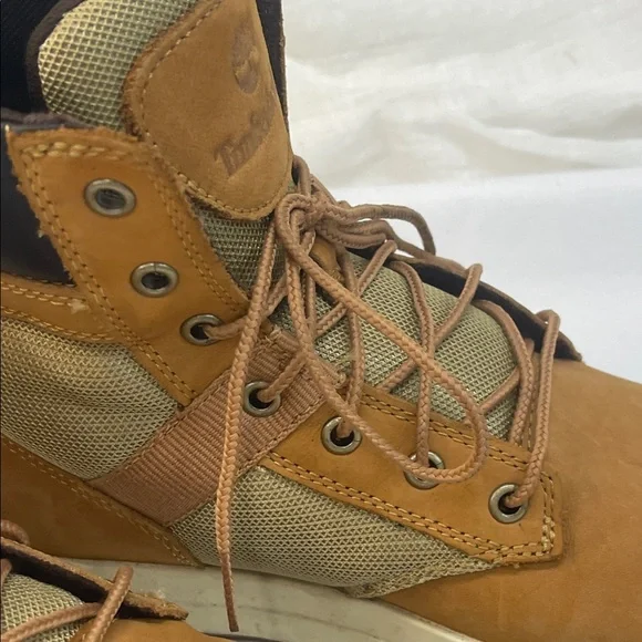 Timberland Men's Tan and Olive Boots size 10 - Picture 11 of 16